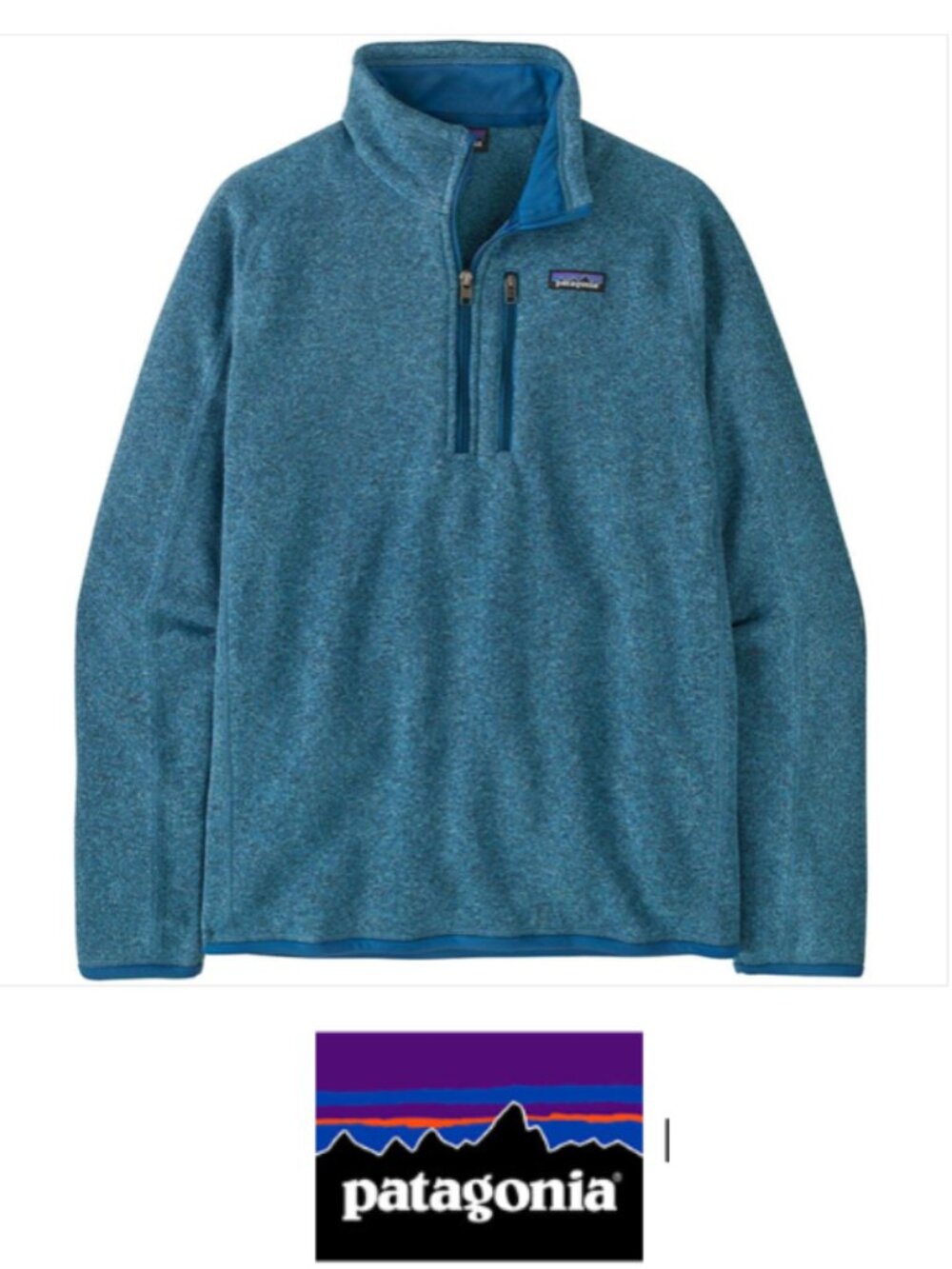 Patagonia Better Sweater 1/4 Zip Men's Size XL
